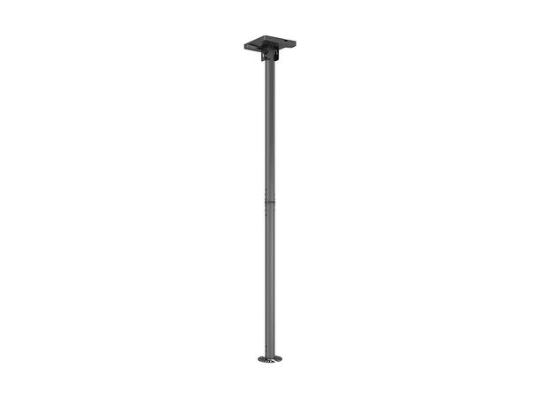 Multibrackets Takfeste kamera CCTV Svart | 30Kg | Single-Dome | 162cm 