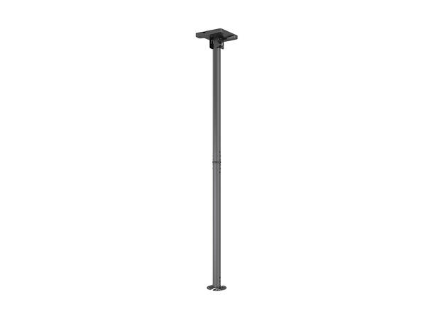 Multibrackets Takfeste kamera CCTV Svart | 30Kg | Single-Dome | 162cm 