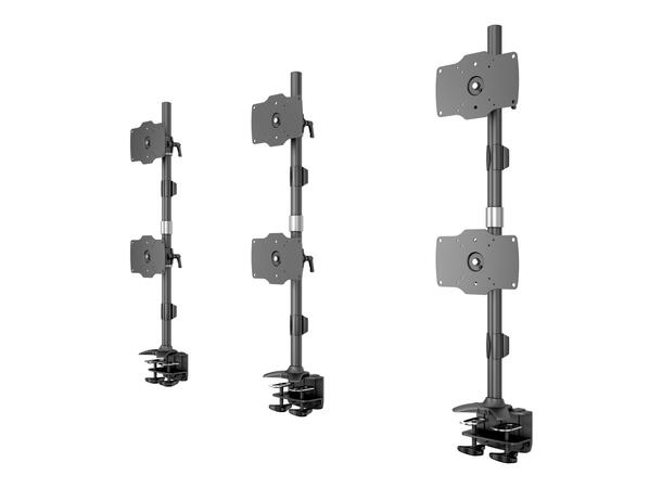 Multibrackets VESA Desktopmount Sixth Ve rtical Desk Clamp 24"-32" 
