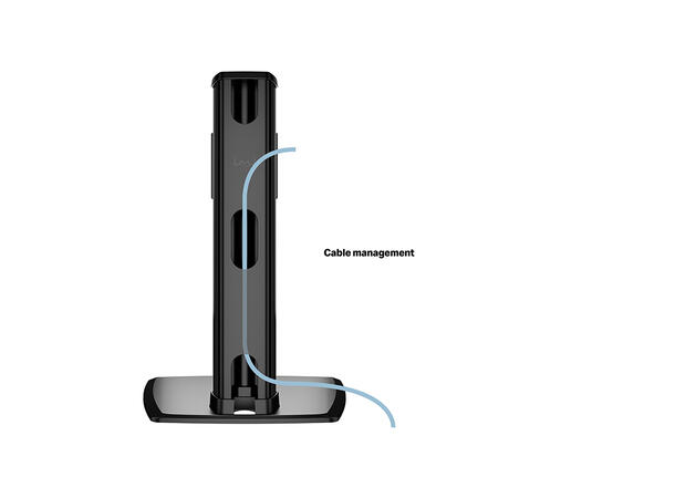 Multibrackets bordstativ HD Single Svart , VESA 100, 24Kg, 32-50" 