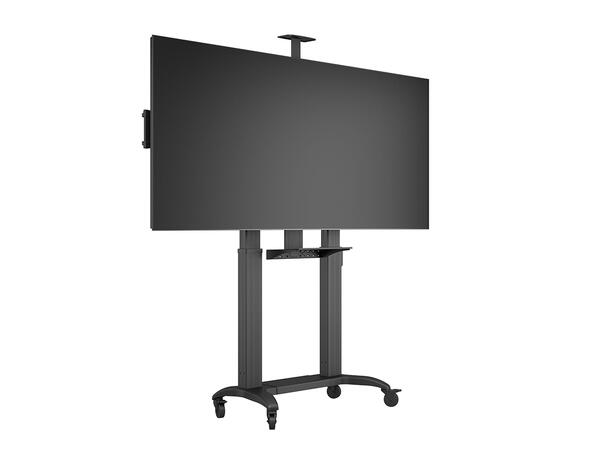 Multibrackets tralle motoriser dual 180 Svart, 135Kg,2400x600, 60-110" 