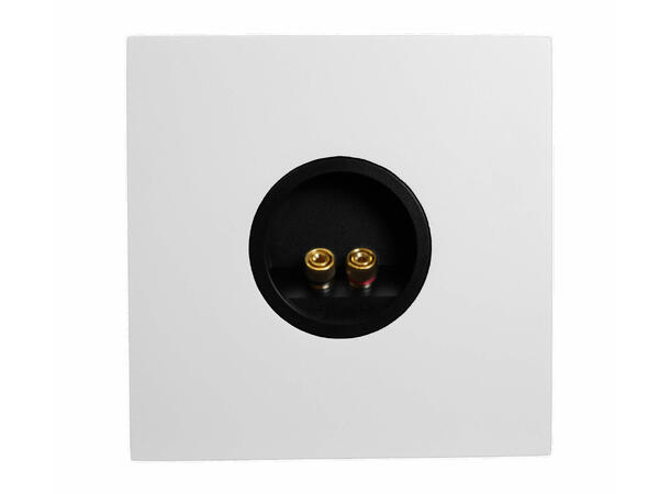 Seas Høyttaler AV-16 Hvit 16cm Coax 4 Ohm 80W 60x60 