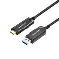 Stoltzen AOC USB 3.2 10 Gbps A-C 7,5 m Gen2 | Compatible with 3.0/2.0/1.1