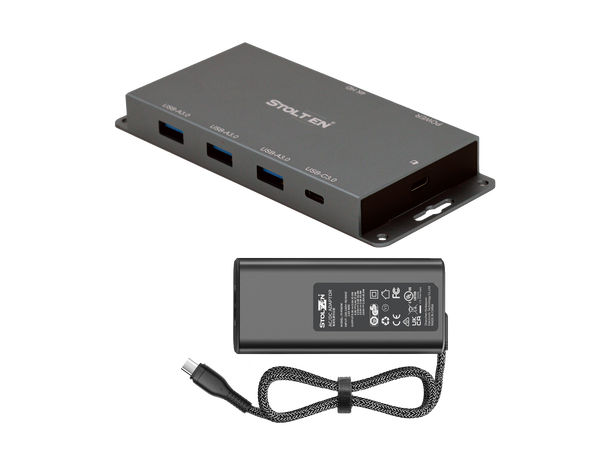 Stoltzen HERA HuddleHub Mini 65W PD 65W | Uten USB-C Host Kabel