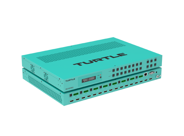 Turtle AV 8x8 Video Wall Matrix and Multi-Viewer 4K60 4:4:4 