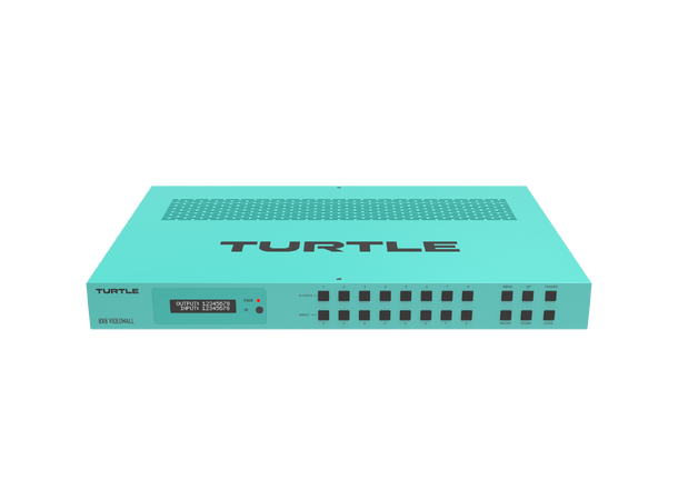 Turtle AV 8x8 Video Wall Matrix and Multi-Viewer 4K60 4:4:4 