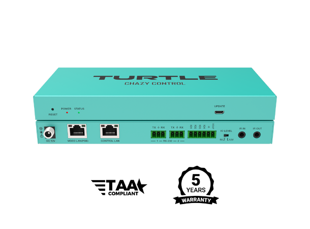Turtle AV CHAZY CONTROL Box for CHAZY 4K AV over IP series 