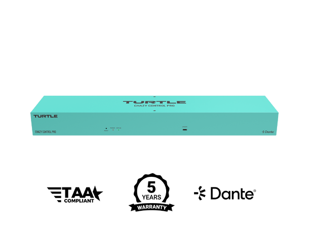 Turtle AV CHAZY CONTROL PRO Box for CHAZY 4K AV over IP series 