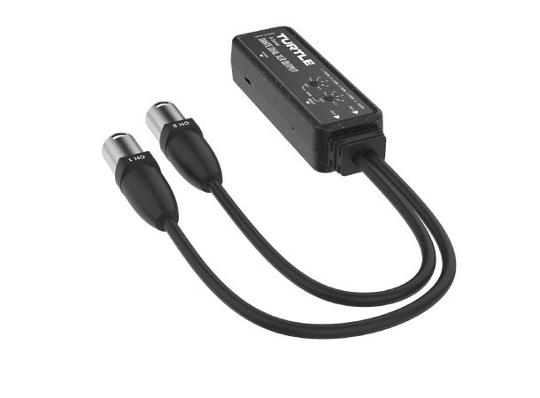 Turtle AV Dante Dual XLR Output Adapter 