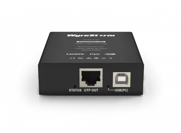 Wyrestorm EX-80-KV UTP Extender USB 2.0 | PoC | 1080p60Hz 