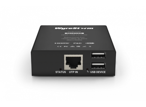Wyrestorm EX-80-KV UTP Extender USB 2.0 | PoC | 1080p60Hz 