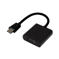 LinkIT USB C 3.1 VGA Hun adapter svart Gen 1 , 1080p , 20 cm kabel