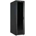 Lande Serverskap Svart 32U B600xD1000 DYNAmic | m/perf. d&#248;rblad foran/bak