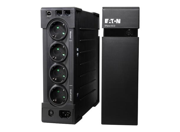 Eaton UPS Ellipse Eco 650 USB DIN 650VA/400W inC14 out 3 x Schuko