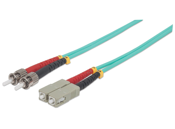 LinkIT fibersnor OM3 SC/ST 0.5m Duplex | MM | LSZH