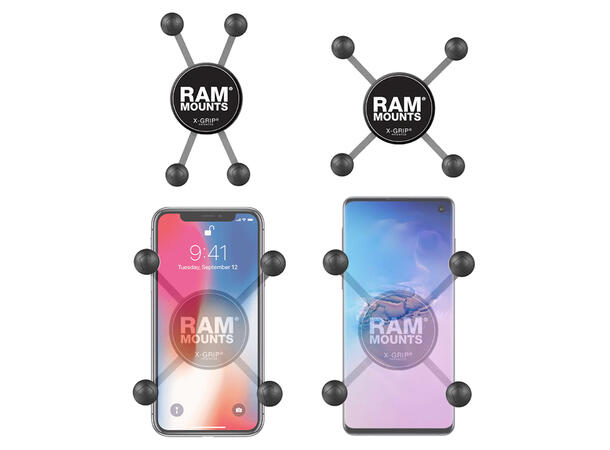 RAM Mount X-Grip Universal Phone Holder With Ball 