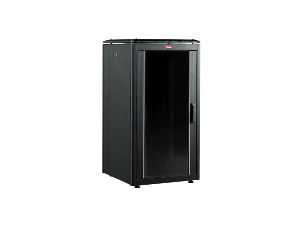 Lande Dynamic 12U W600xD1000xH720 | Black | Perf. doors 