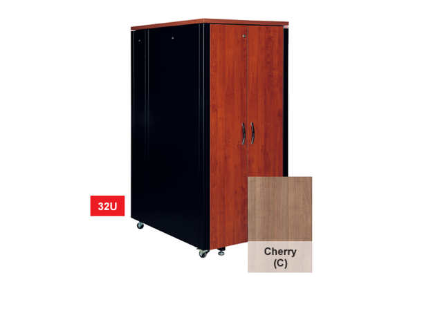 Lande SOUNDproof 32U W750xD1130xH1666mm | 750kg | Cherry 