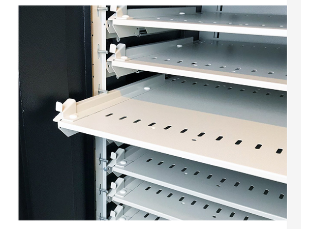 Leba NoteCart UniFit 32 - Slide 32 Laptops | H1355xW1050xD700 