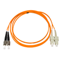 LinkIT fibersnor OM1 ST/SC 0.5m Duplex | MM | LSZH