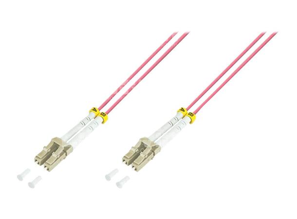 LinkIT fibersnor OM4 LC/LC 4m Duplex , MM , LSZH 