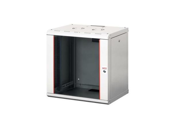 Lande Proline 12U W600xD450xH640 | Grey | Glass door 