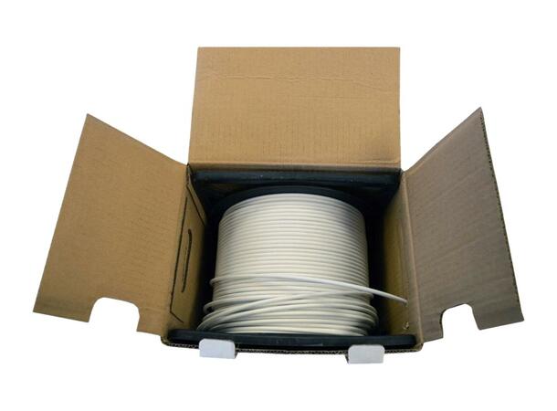 LinkIT Cat.6a U/UTP LSZH hvit 305m Installasjonskabel | AWG 23/1 | 500Mhz 