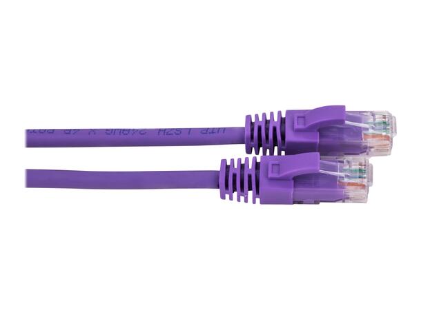 LinkIT Patch U/UTP Cat6 lilla 0.3m AWG 24/7 | LSZH 