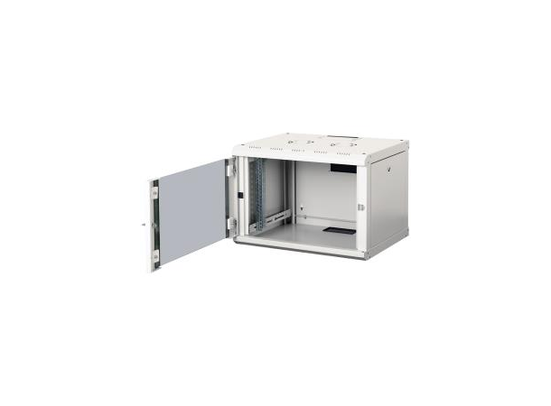 Lande Proline 7U W600xD450xH418  | Grey | Glass door 