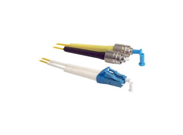 LinkIT fibersnor OS2 LC/FC 1m Duplex , SM , LSZH , Yellow 